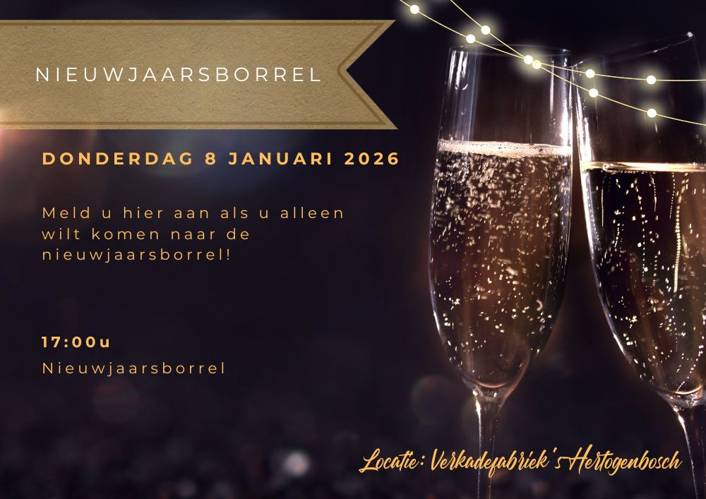 Uitnodiging nieuwjaarsborrel